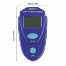 Car LCD Digital Coating Paint Thickness Gauge Meter Tester Painting Measure Tool
