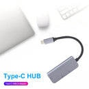 Portable 4K HDMI 87W USB-C 5Gbps USB3.0 Adapter 3 in 1 USB Type-C HUB Converter