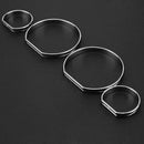4pcs Dashboard Decoration Frame Auto Car Front Styling Cover for BMW E46