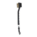 Dual Bristles Golf Club Brush Cleaner Ball 2 Way Cleaning Clip Groove Light