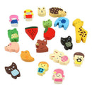 Colorful funny animals refrigerator magnets (19 random patterns) F3H4