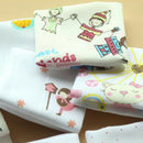 5pc Kids Cartoon Handkerchiefs Baby Hanky Comfy Soft Kerchiefs Party