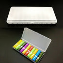 Portable plastic battery case cover holder storage box for 10pcs AAA Batterie ME