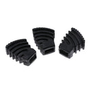3 Pieces Drum Rubber Feet for Drum Hardware Cymbal Stand Small Size
