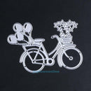 DIY Lovely Bike Metal Cutting Dies Stencil Scrapbooking Paper Card Maker Decor