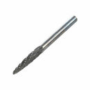 Double conical tungsten carbide burrs cut 3mm diameter of the head T1X3