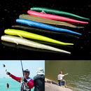 10X 70mm Silicone Lure For Fishing SoftBait Worm artificial Carp Fishing TackleZ