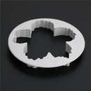 4PCS Peony Petals Pattern Flower Sugar Fondant Mold Cookie Cutter Cakes Decor 3C