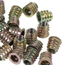 M8x 15mm hexagon socket screw in threaded insert nut 20PCS for wood