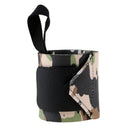 1 Pair Sports Gym Wrist Support Band Thumb Loop for Women Men Camo. Green