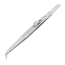 Adjustable slidelock antistatic tweezer for jewelryelectronic component repairBX