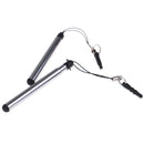 Metal mobile phone pendant fine capacitive pen telescopic rod touch screen HES