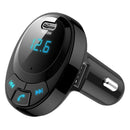 CarÃ‚Â Bluetooth 5.0 FM Transmitter Handsfree MP3 Player 18W PD Charger Adapter
