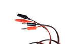 Hot 1m Long Red Alligator Clip to Banana Plug Probe Cable Test Lead J Gw