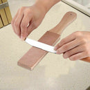 1PC Useful Quick Sharpener Double Sided Leather Blade Strop Polishing Tool