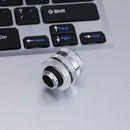 G1/4 14mm OD 4 Laps Hard Tube Quick Fitting Connector for PC Water Cooling