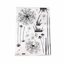 Black Dandelion Bedroom Wall Stickers Household Adornment Home Wall Sti N Bj