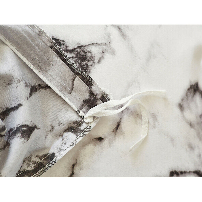 3pcs/set Marble Bedding Set Comforter Cover Pillow Cover Polyster Queen