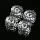 4Pcs Transparent Acrylic Speed Knob Volume Tone Control for Electric Guitar