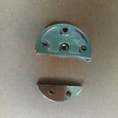 1X(Stainless Steel 43Mm Twist Lock Round Marine Boat Door Catch Latch For C