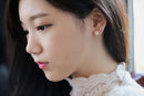 Women Girls Fashion Cute Crystal Rhinestone Elegant Snowflake Ear Studs Earrings
