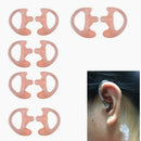 5 Pairs Of Silicone Ear Plugs Small Replacement Gel Ear Plugs Radio Ear Buds
