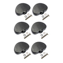 6Pcs Guitar Tuning Pegs keys Tuners Machine Heads Replacement Buttons Black