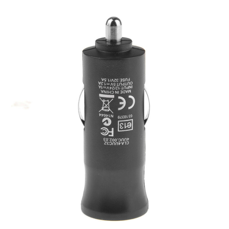 5V 1.2A Portable Pocket Safe Mini 1-Port USB Car Charger Lighter Socket Adapter