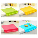 Detachable Chopping Board w/ Storage Groove Wear-Resistant Food grade Red