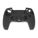 Silicone Controller Protective Case for Sony PS5 Anti-Slip Cover (Black) A