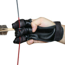 Archery Hand Guard Glove Finger Protector Traditional Shooting Glove Fits for T3