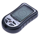 Handheld Compass Altimeter Barometer Thermometer Weather Forecast Time A