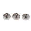 Three Pack Baritone Brass Wind Musical Instrumental Parts Valve Buttons Set