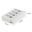 4 in 1 USB Multi Battery Quick Charging Charger Hub for DJI TELLO RC Drone