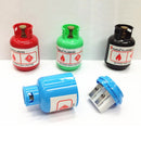Cartoon Gas Tank Plastic Pencil Sharpener Machine For Kids Gift Stationery FT