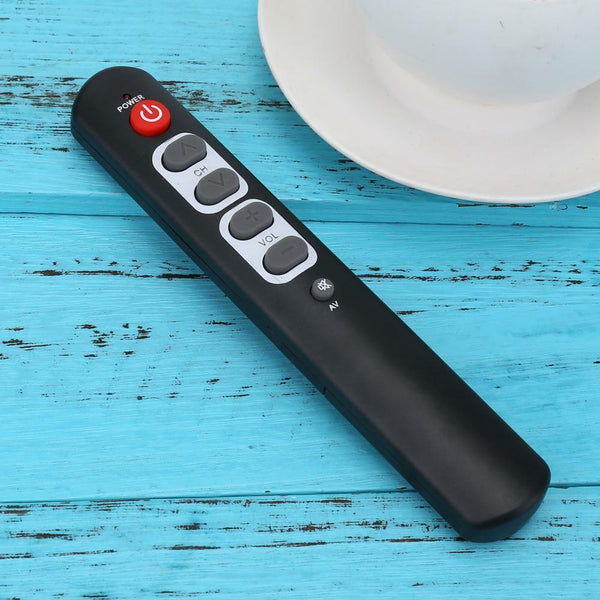6-key Pure Learning Remote Control Replacement for TV STB/DVD/VCR/HIFI/DVB