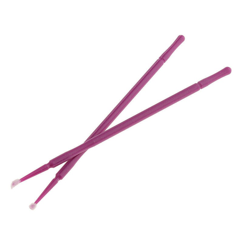 100pcs/lot Micro Applicator Brushes, Disposable Eyelash Extension Brushes for