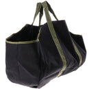 Fire Wood Tote Bag Round Woodpile Rack Fire Wood Carriers Carrying for Outdoor