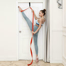 Door Sports Yoga Ballet Band Dance Exercise Soft Leg Stretcher Belt (Red) A