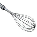 Stainless Steel Whisk 29.5cm Egg Beater For Cooking Rounded Handle DURABLE