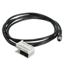 New 3.5mm 12 PIN Female Black AUX Audio Input Kit Adapter Music Cable Wire