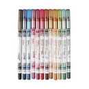 12pcs Eyeliner Pencils Eyeshadow Eyebrow Comestic Tool Lip Liner Makeup Pens