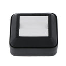 Black Gem Genstones Display Box Show Case Jewelry Display Case
