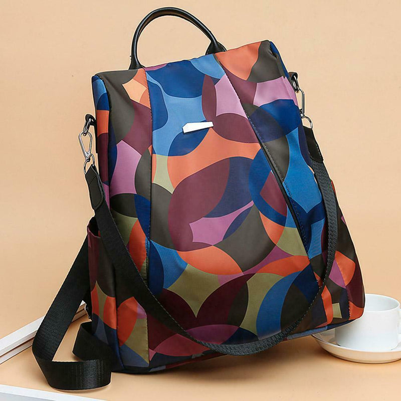 Women Anti-theft Waterproof Oxford Backpack Travel Rucksack Shoulder Tote Bags