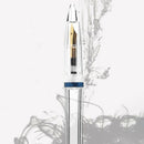 0.5mm Nib Fountain Pen with Eyedropper High Capacity Transparent Pens Offic