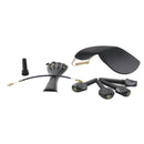 Ebony Violin Chinrest Screws Tuning Pegs Tailpiece Tail Nail for 4/4 Violin