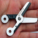 Mini Pocket Stainless Steel Scissors Key Ring High Quality Tool Unique Lot Of 5