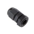 10X 3-6.5mm Black PG7 Cable Gland Connector IP68 Waterproof Plastic