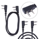 2 Pin Clone Copy Cable for Puxing Wouxun Linton Kenwood Baofeng 2-Way Radio