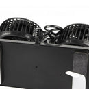 24V Double Sides Strong Wind Electric Car Fan Cooler Track Fan 2 Level Adju